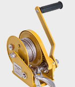 自锁手摇绞盘摇动手柄安全高效的提升重物