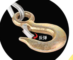 手摇绞盘自锁舌片的安全设计